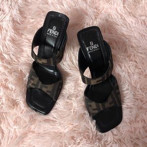 Vintage Fendi Sandal Heels